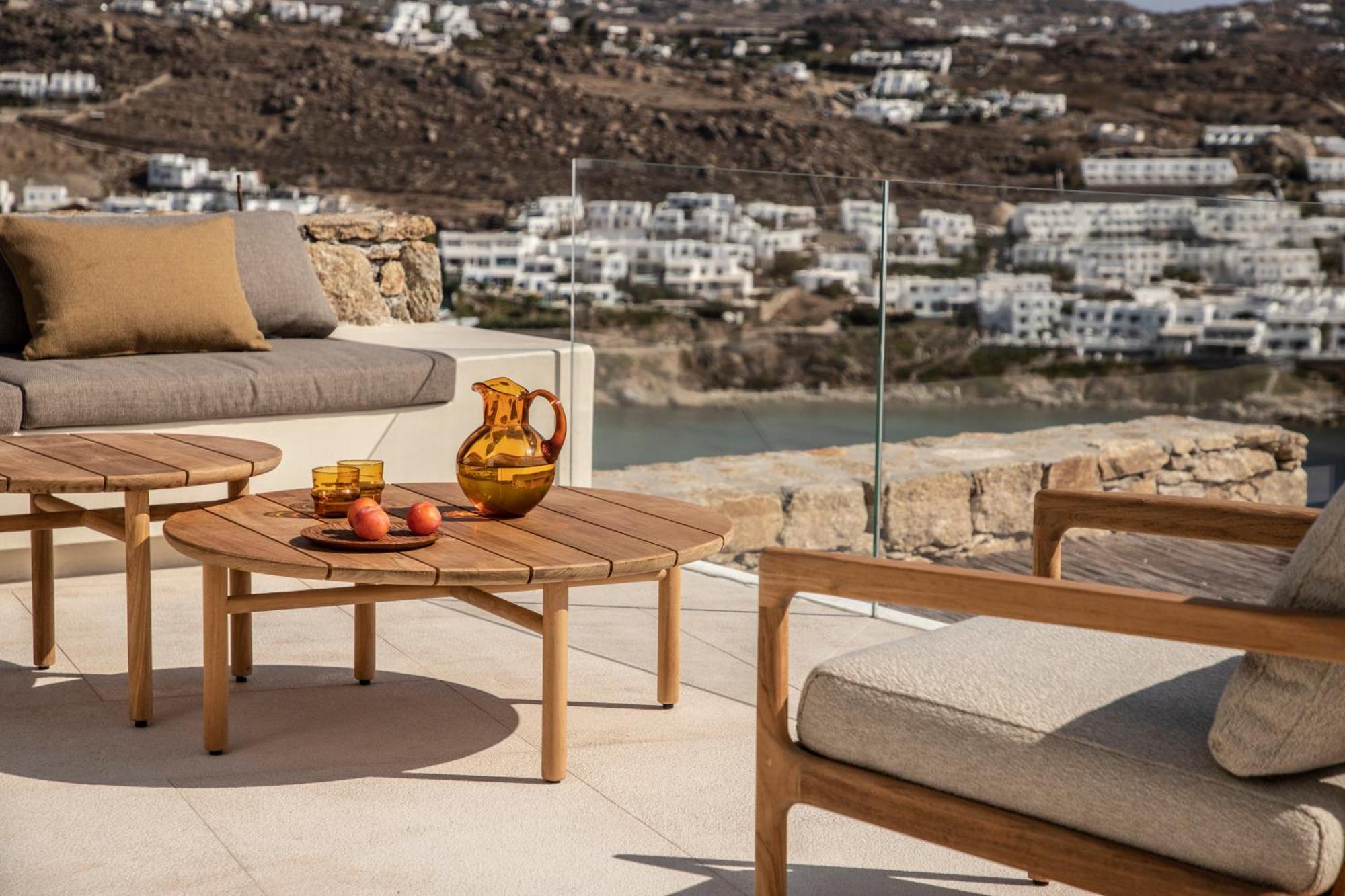 The Skyvilla Mykonos - A Landmark Property With Breathtaking Views Of The Psarou Bay Mykonos Town エクステリア 写真