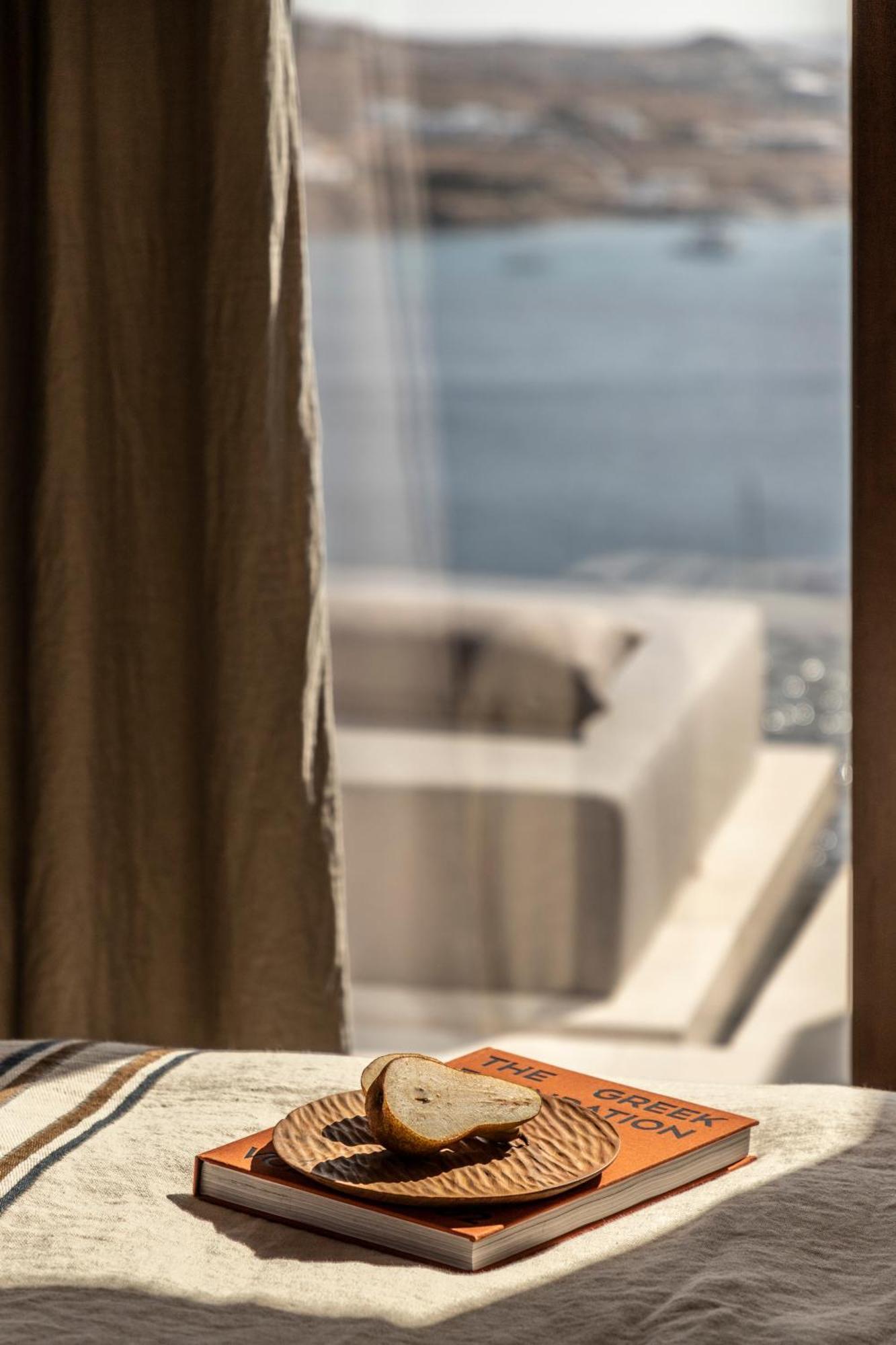 The Skyvilla Mykonos - A Landmark Property With Breathtaking Views Of The Psarou Bay Mykonos Town エクステリア 写真